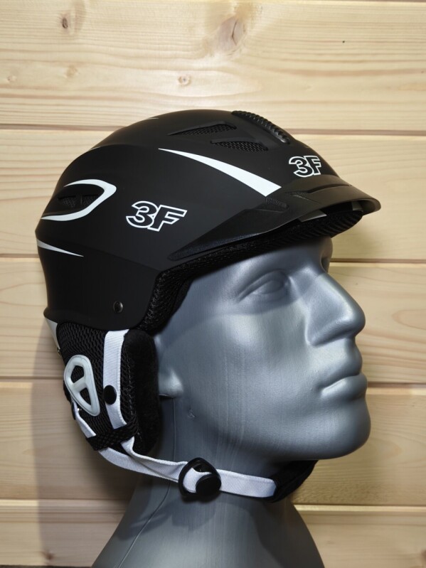 PRILBA 3F VISION HELMET MATTE BLACK 55-58CM